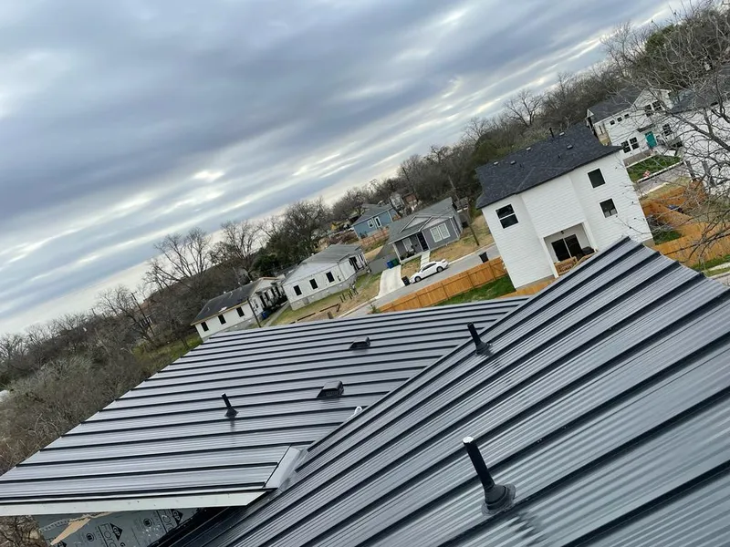 Standing seam metal roof panels with vents for Skylight Repair in Kingsburg